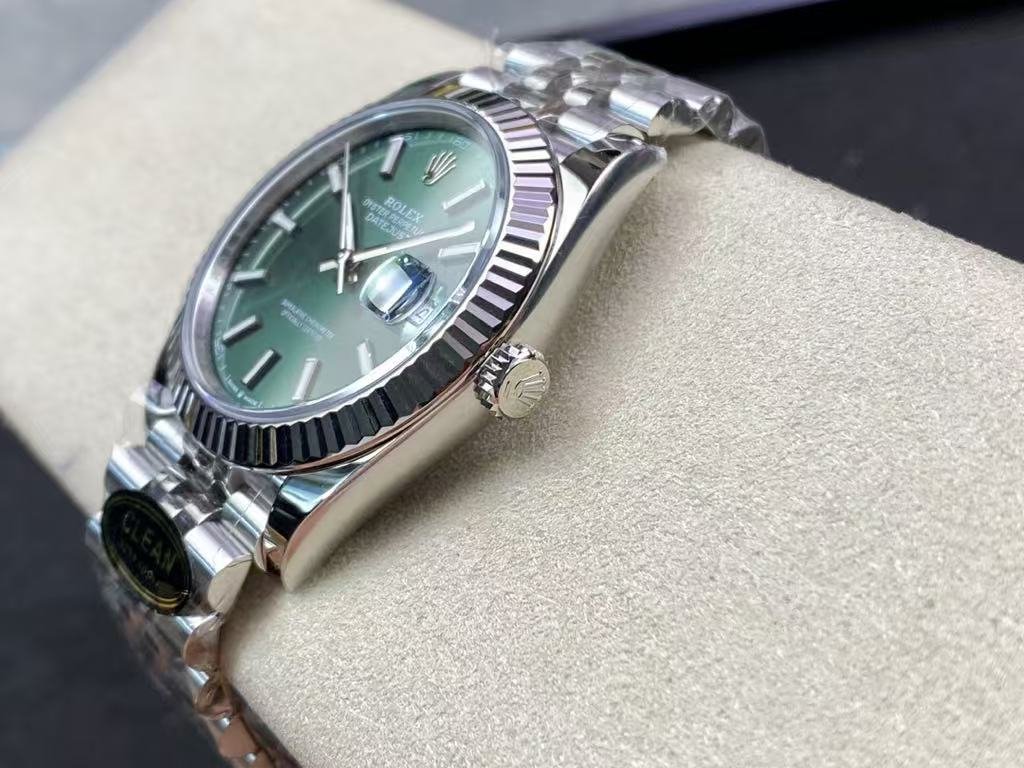 Datejust 41 Mint Green Dial Replica - Image 5