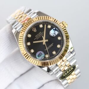 Rolex Day-Date Rose Gold Black Dial 126333 Replica Watch