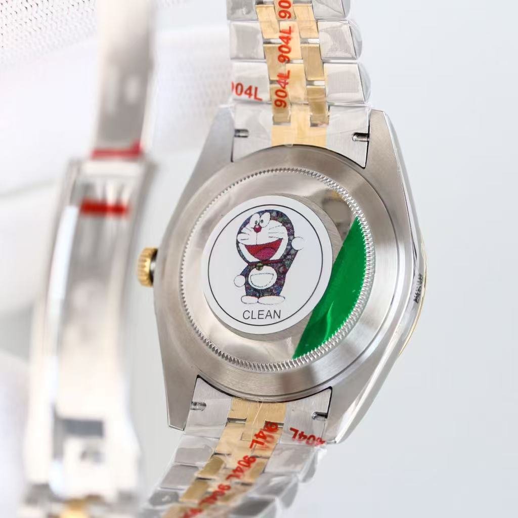 Rolex Day-Date Rose Gold Black Dial 126333 Replica Watch - Image 6