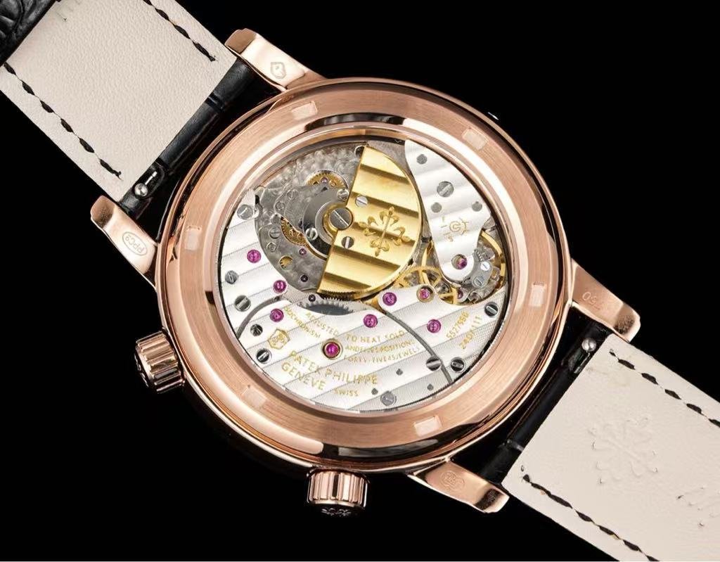 Patek Philippe--Moissanite Starry Rose Gold R6104-001 Replica Watch - Image 7