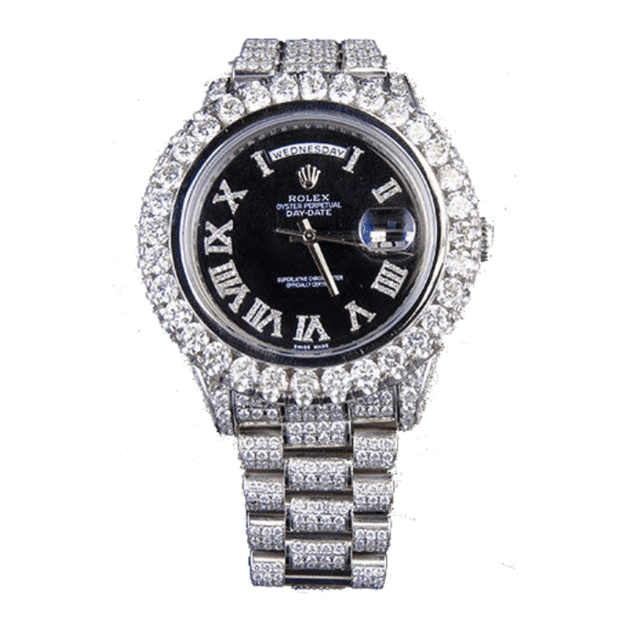 Rolex Day-Date 218239 Fully Iced Out Replica - Image 2