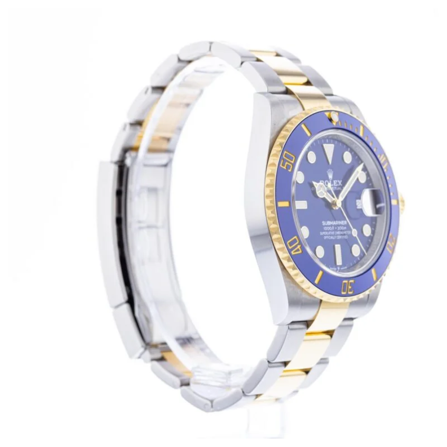 Rolex Submariner Date Two Tone Blue Dial 126613 Replica - Image 2
