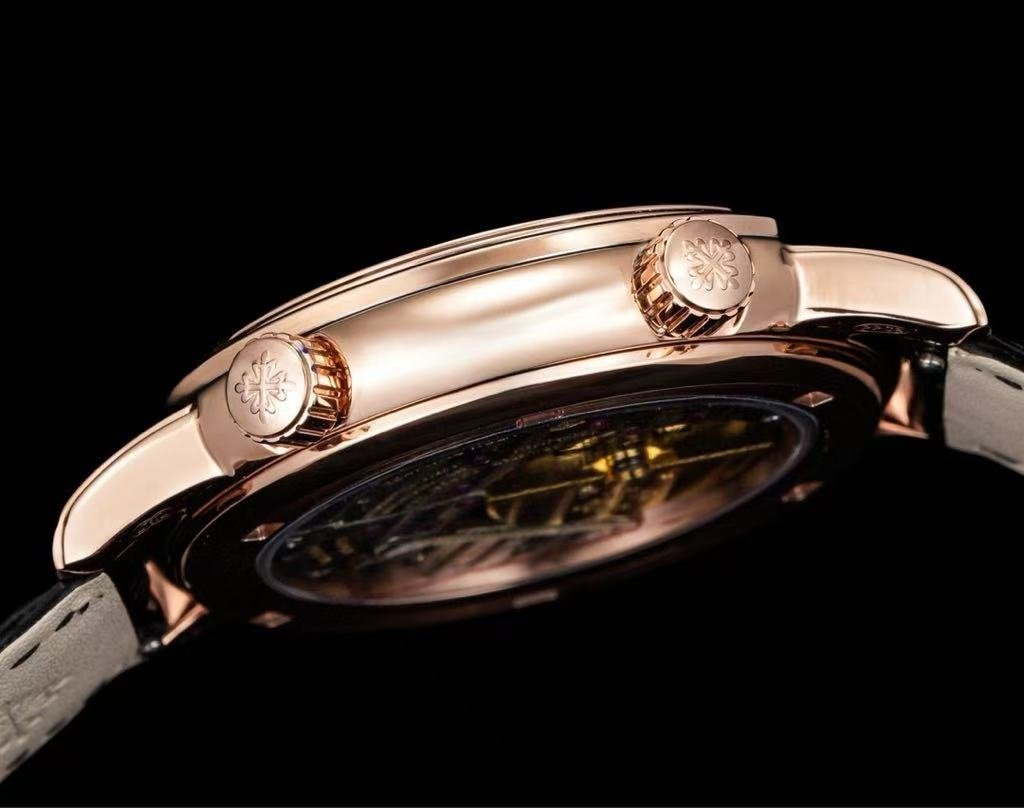 Patek Philippe--Moissanite Starry Rose Gold R6104-001 Replica Watch - Image 5