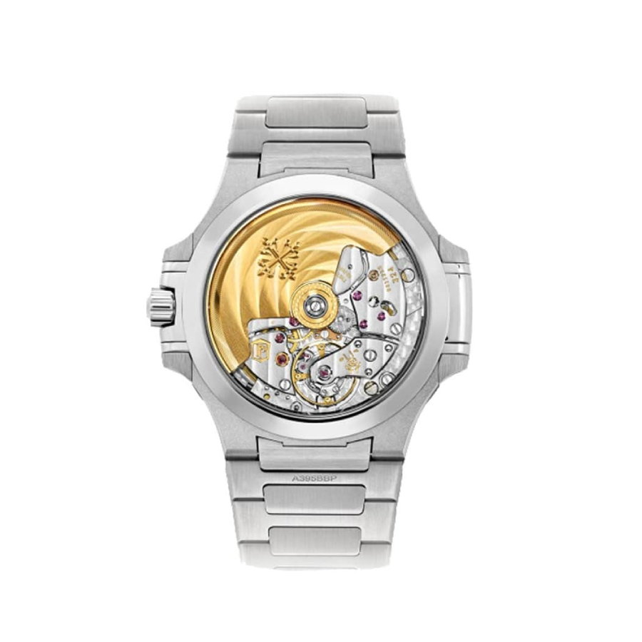 Patek Philippe Nautilus Platinum Blue Replica - Image 5