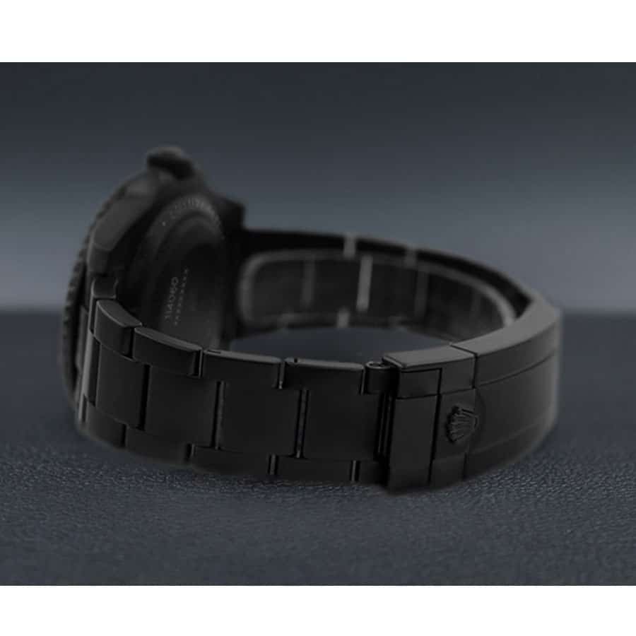 Rolex Blaken Submariner Poker Green Dial 114060 Replica - Image 3