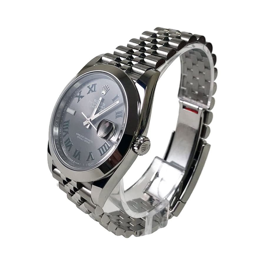 Rolex Datejust II Perpetual Grey Roman Dial 126300Jubilee Replica - Image 3
