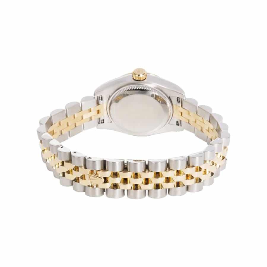 Rolex Datejust 179173 Yellow Gold & Diamond Silver Dial Replica - Image 5
