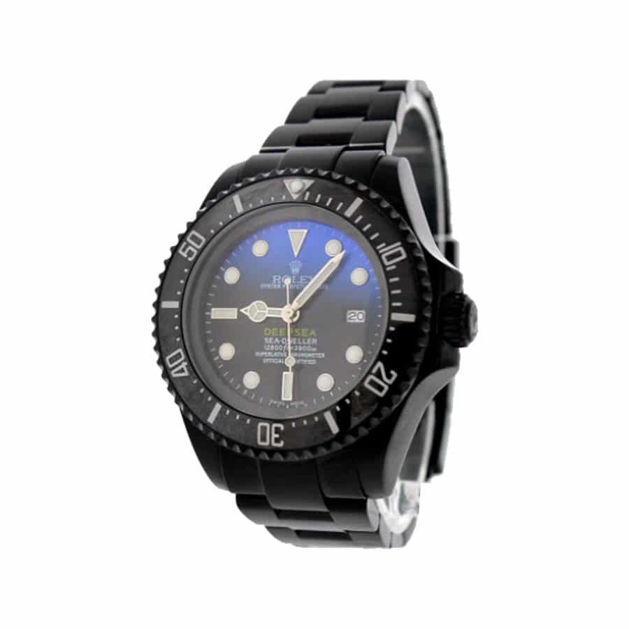 Rolex Deepsea Sea-Dweller Black PVD 116660 D-Blue Oyster Replica - Image 2