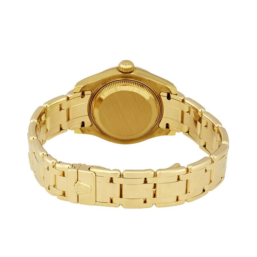 Rolex Pearl Master 81208 Gold & Diamond Dial Replica - Image 4