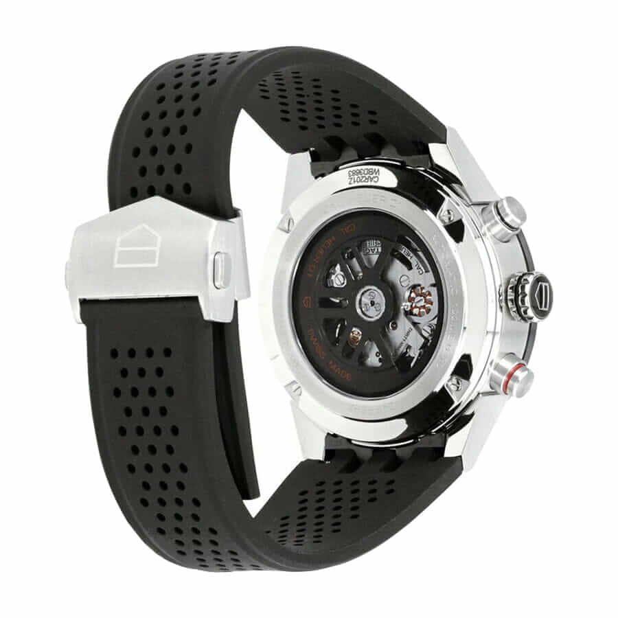 TAG Carrera Black Rubber Replica - Image 3